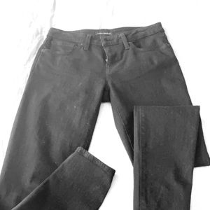 Black Lucky low rise skinny jeans